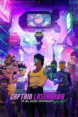 Captain Laserhawk: A Blood Dragon Remix poster image