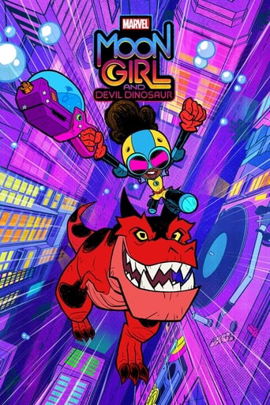 Marvel's Moon Girl and Devil Dinosaur poster image