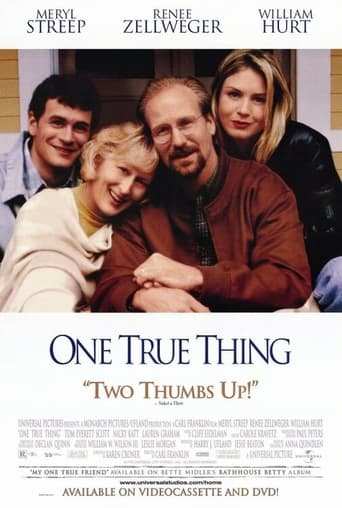 One True Thing poster image