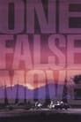 One False Move poster